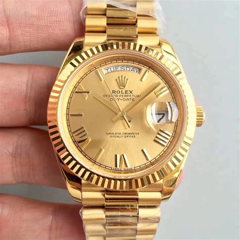 rolex day date gold replica|rolex day date alternative.